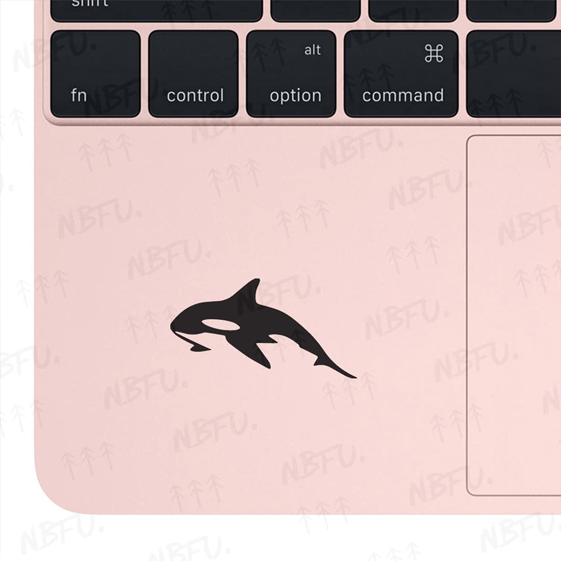 Premium Waterproof Vinyl Decal Stickers - Killer Whale Orca (Black, Set of 2) for Laptop, Phone, Helmet, Car Window, Bumper, Mug, Cup, Door & Wall Decoration - Perfect for Marine Lovers and DIY Home Decor Projects