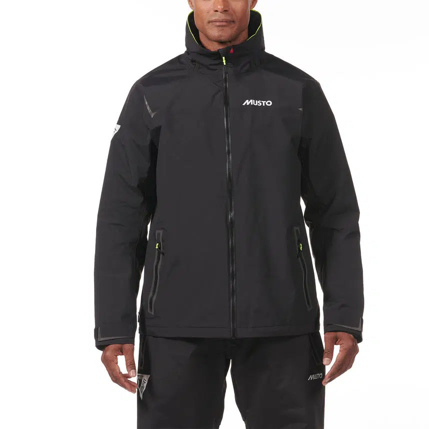 Musto Men's BR1 Solent Jacket - Waterproof Sailing Jacket for Men | Windproof & Breathable Outdoor Jacket | Perfect for Sailing, Fishing & Coastal Adventures