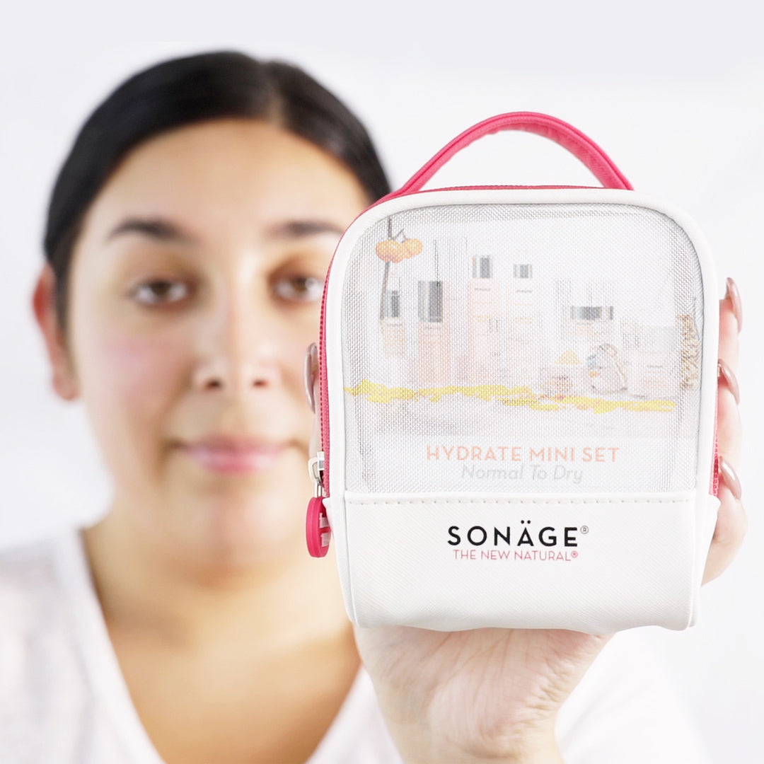 Premium Hydrate Mini Set - 3-Piece Travel Skincare Kit for Hydration & Glow | Perfect for On-The-Go, Gym & Airplane Travel