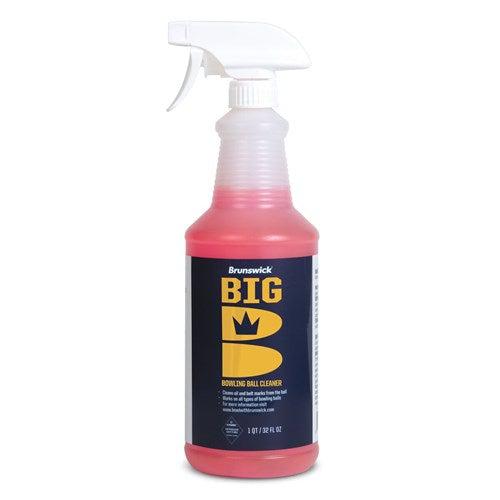 Brunswick Big B 32oz Bowling Ball Cleaner - Premium Performance for Bowling Balls | Perfect for League Play & Tournament Preparation