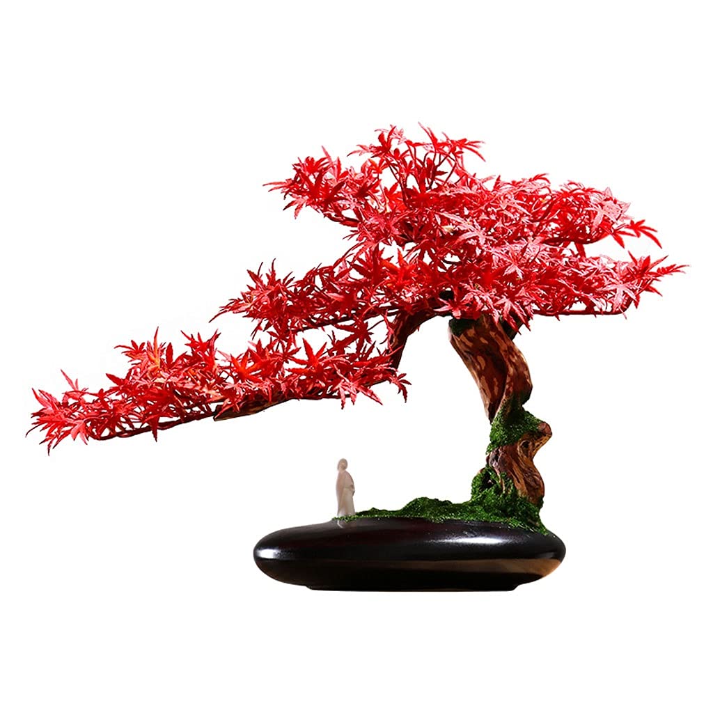 HBNNBV Artificial Bonsai Tree - Realistic Plastic Pine Plant for Home & Office Decor, Desktop Zen Garden Display, Fake Potted Plants for Indoor Decoration, Gift Idea for Plant Lovers