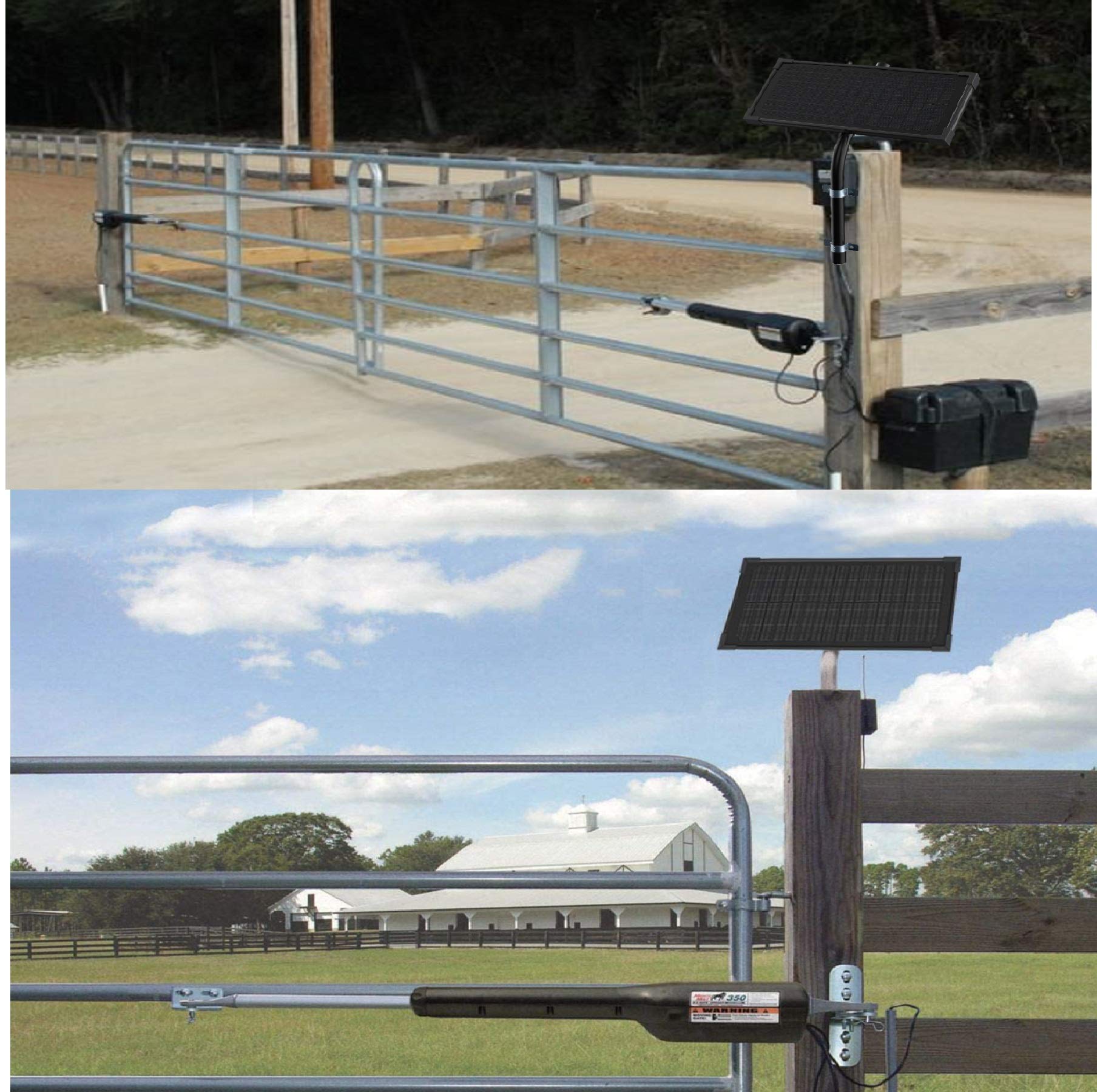 Solar Panel Mounting Brackets - Adjustable Tubular Pole Support for 5W to 40W Solar Panels | Perfect for RV, Boat & Off-Grid Solar Systems
