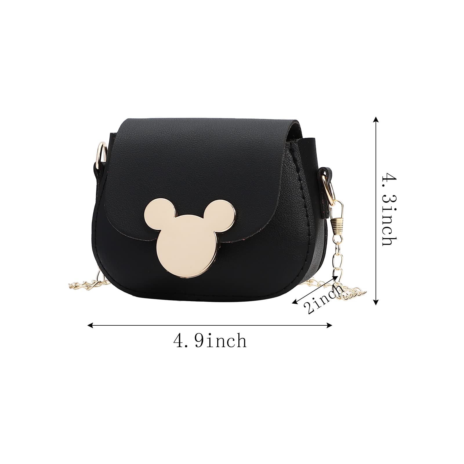 SOTOGO 2 Pack Toddler Girls Purse Set - Princess Handbag & Wallet Mini Crossbody Shoulder Bag for Little Kids | Birthday Gift, Dress Up, Pretend Play Accessories