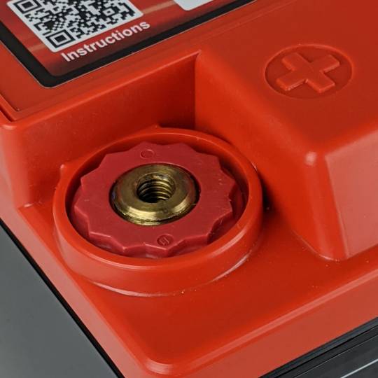 Odyssey ODS-AGM28 PC925L 12V 28Ah AGM Battery (Positive Terminal Left) - Perfect for Marine, RV, Solar, and Power Sports Applications