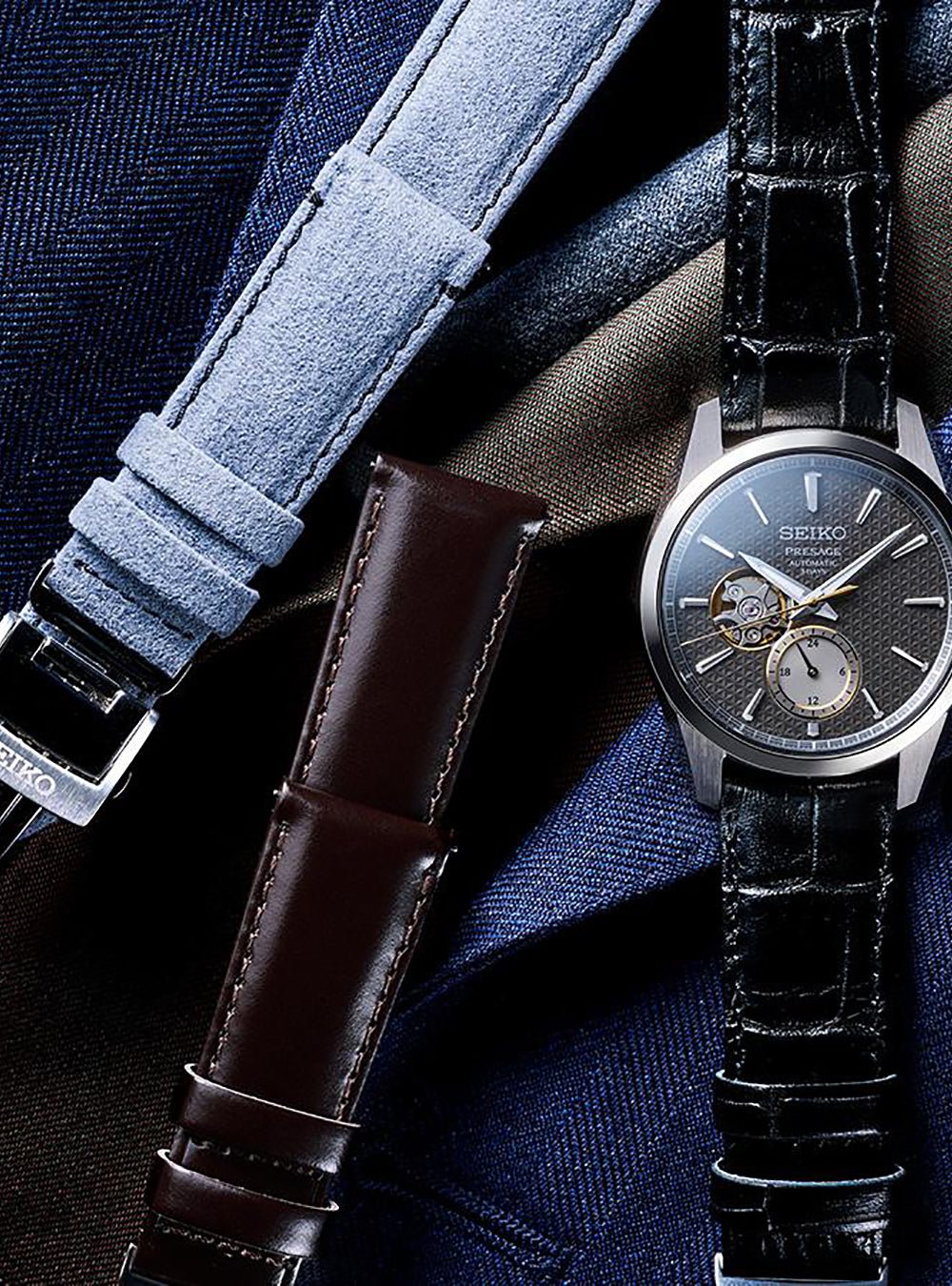 SEIKO PRESAGE Sharp Edged Series AZABU Tailor Collaboration Limited Edition SARJ005 Automatic Watch - Made in Japan JDM - Perfect for Business Meetings & Formal Occasions