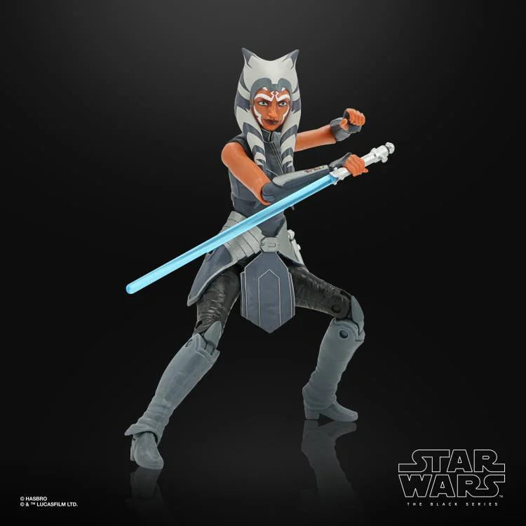 Star Wars The Black Series Ahsoka Tano 6-Inch Action Figure - Clone Wars Collectible for Display & Role Play Scenes