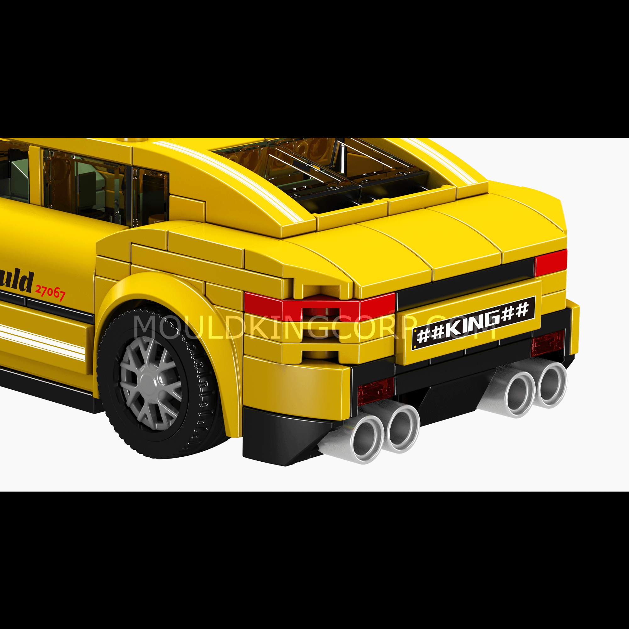 Mould King 27067 Porsche Panamera Car Model Building Set - 344 Pcs DIY Toy for Adults & Kids | Perfect for Collectors, Gifts, and Creative Play