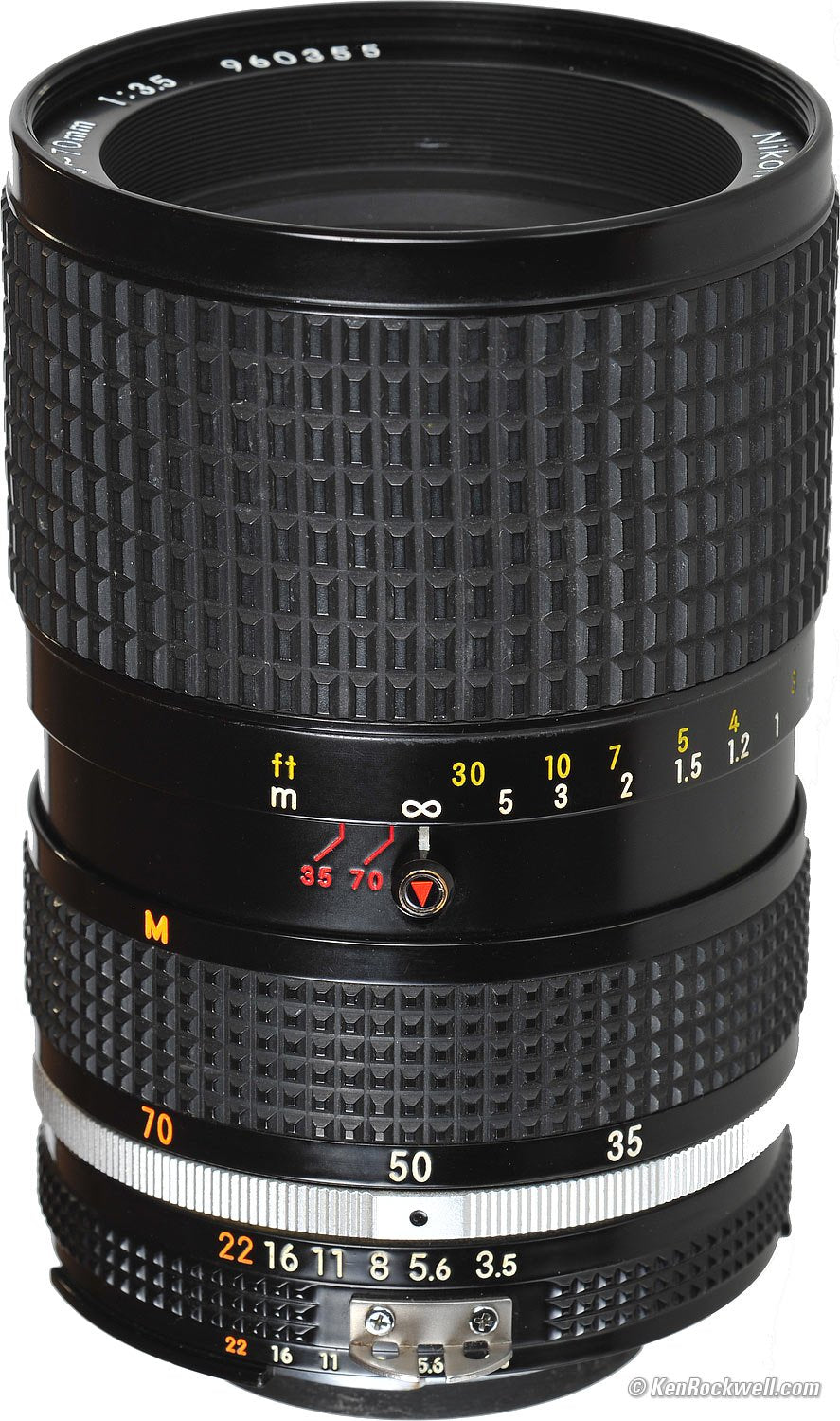 Nikon 35-70mm f/3.5 AI-S Nikkor Lens - Used & Tested | Vintage Camera Lens for Portrait & Street Photography