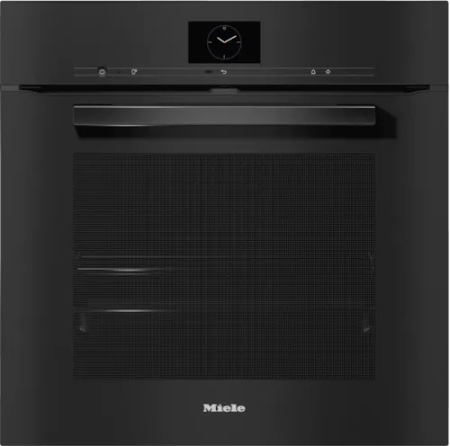 Miele 60cm Built-In Oven H 7660 BP VitroLine Obsidian Black Pyrolytic Self-Cleaning Oven - Perfect for Modern Kitchens & Professional Baking