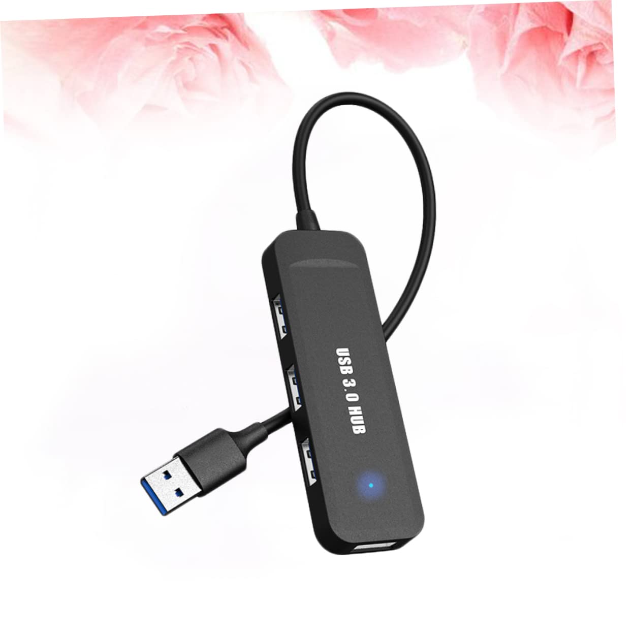 Homoyoyo 2-Pack USB 2.0 Hub Splitter - 4 Port USB Adapter for Laptop, Notebook, PC - USB Extender & Docking Station with Multi-Device Connectivity - Perfect for Home Office, Gaming & Workspace Setup