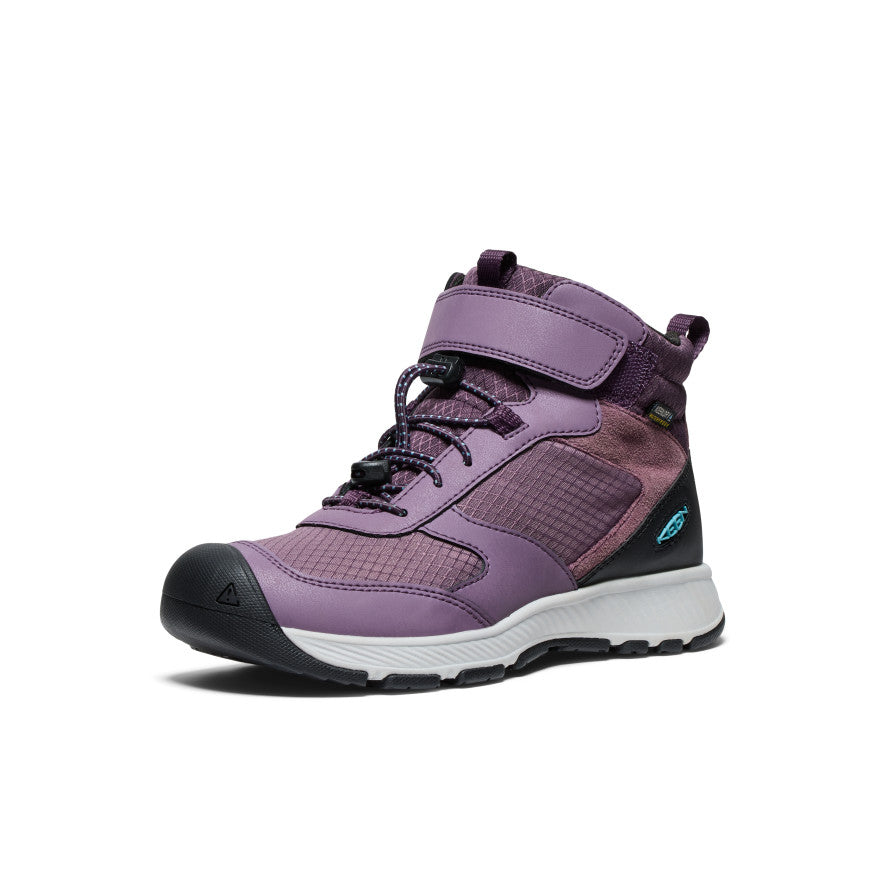 Waterproof Skua Boots for Big Kids - Black Plum/Plum Perfect | Outdoor Play, Rainy Day Adventures, Winter Hiking Footwear