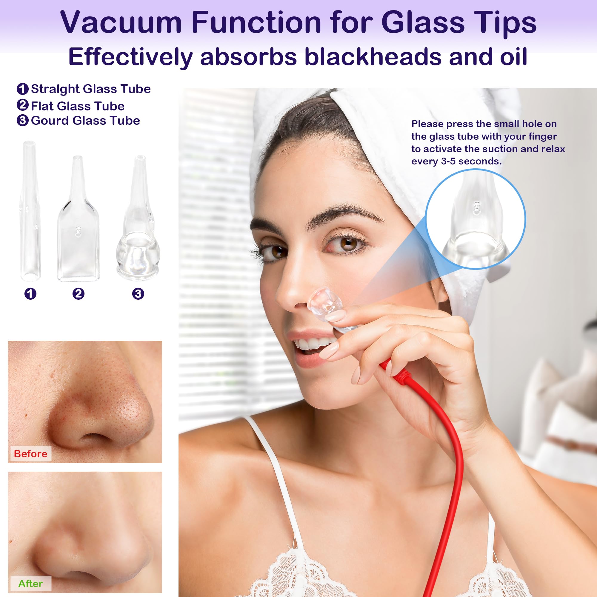 Professional 3-in-1 Diamond Microdermabrasion Machine for Face - Dermabrasion, Blackhead Removal & Hydration Spray | Esthetician & At-Home Skincare Device | Perfect for Spa Treatments & Facial Rejuvenation