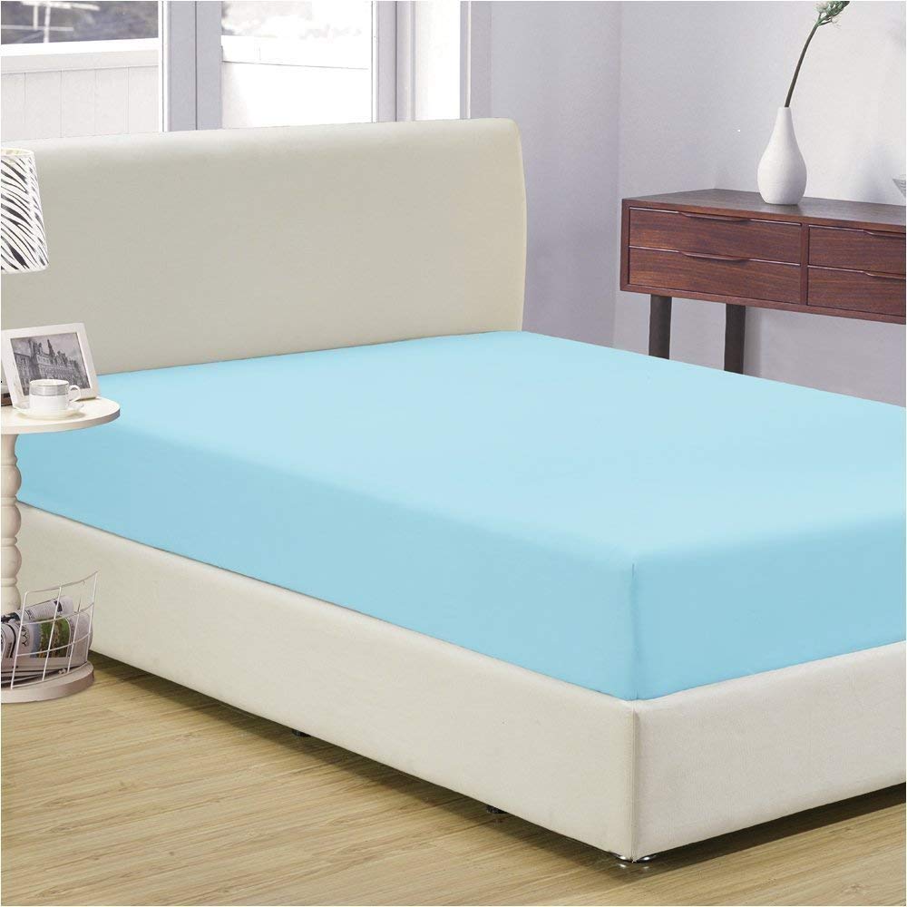 Premium 100% Long Staple Cotton 600 Thread Count Twin XL Fitted Sheet - Ultra Soft, Deep Pocket (18