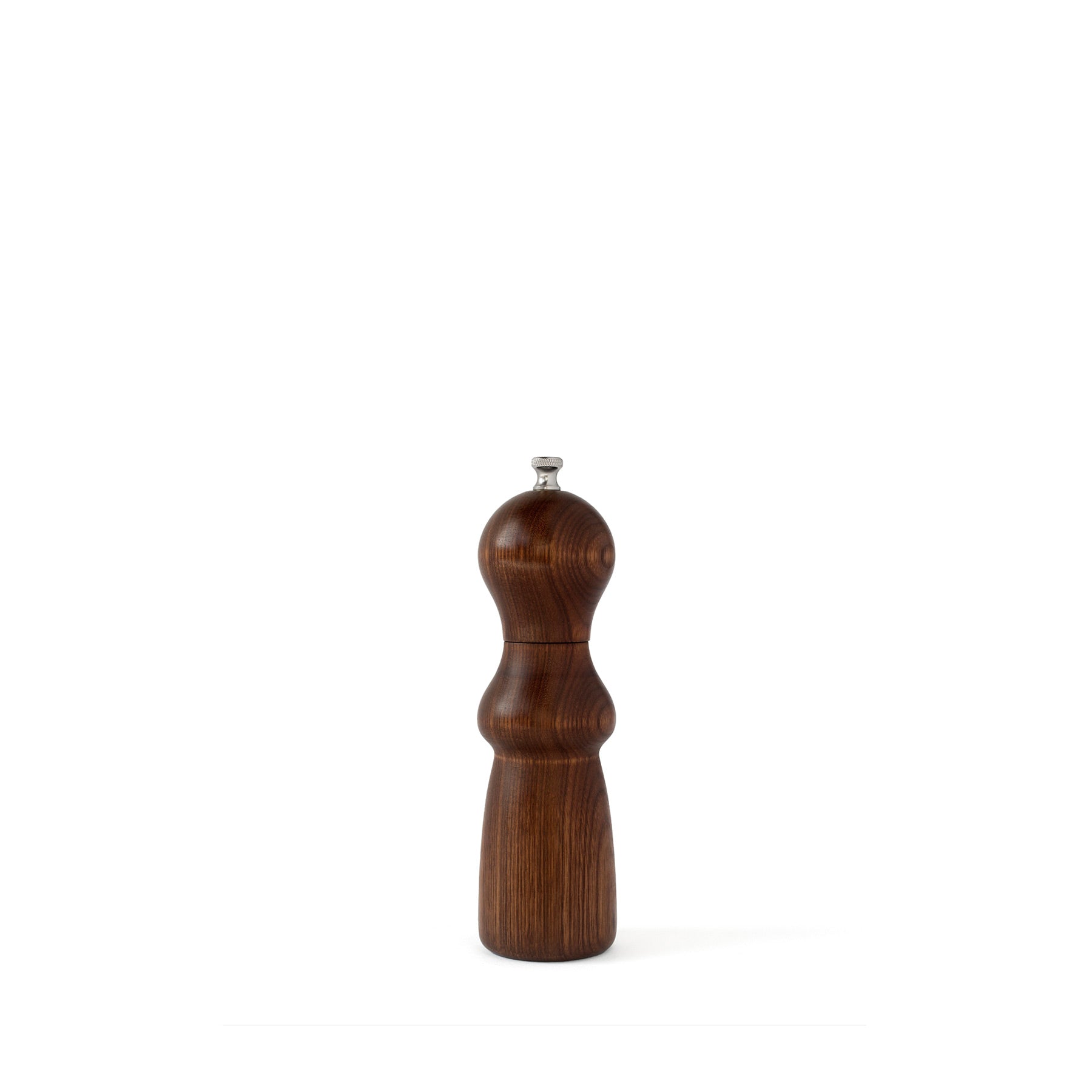 Premium Walnut Wood Pepper Grinder - Adjustable Coarseness, Refillable Spice Mill for Kitchen, Dining & Gourmet Cooking