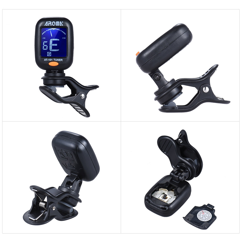 Professional Guitar Tuner - Accurate Chromatic Tuner for Acoustic & Electric Guitars - Perfect for Live Performances & Studio Recording