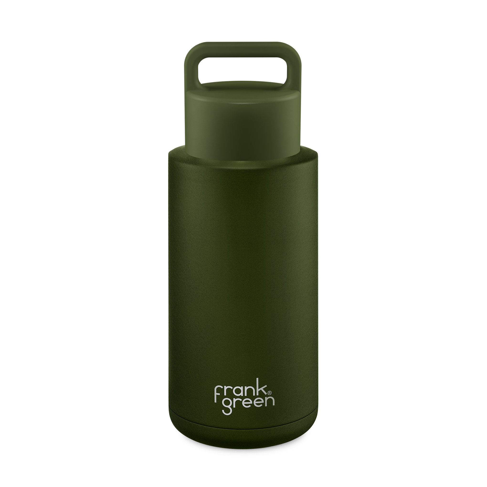 Eco-Friendly Ceramic Reusable Water Bottle with Non-Slip Grip & Lid - 34oz (1000ml) - Perfect for Gym, Hiking, Office & Daily Hydration