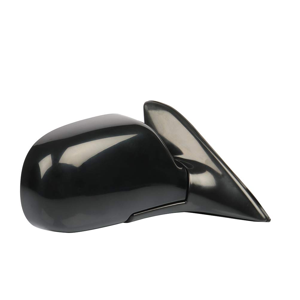 OCPTY Black Right Side Mirror Replacement for 1993-1997 Toyota Corolla - Textured Glass, Manual Remote & Folding | Perfect for Parking, Lane Changes & Improved Visibility