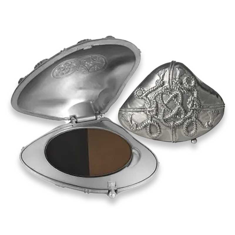 LA SANTA CROXX Nioi Knot Dream Dual Tone Eyebrow Powder - Waterproof & Long-Lasting Eyebrow Makeup for Natural Look - Perfect for Daily Use, Parties, and Professional Makeup