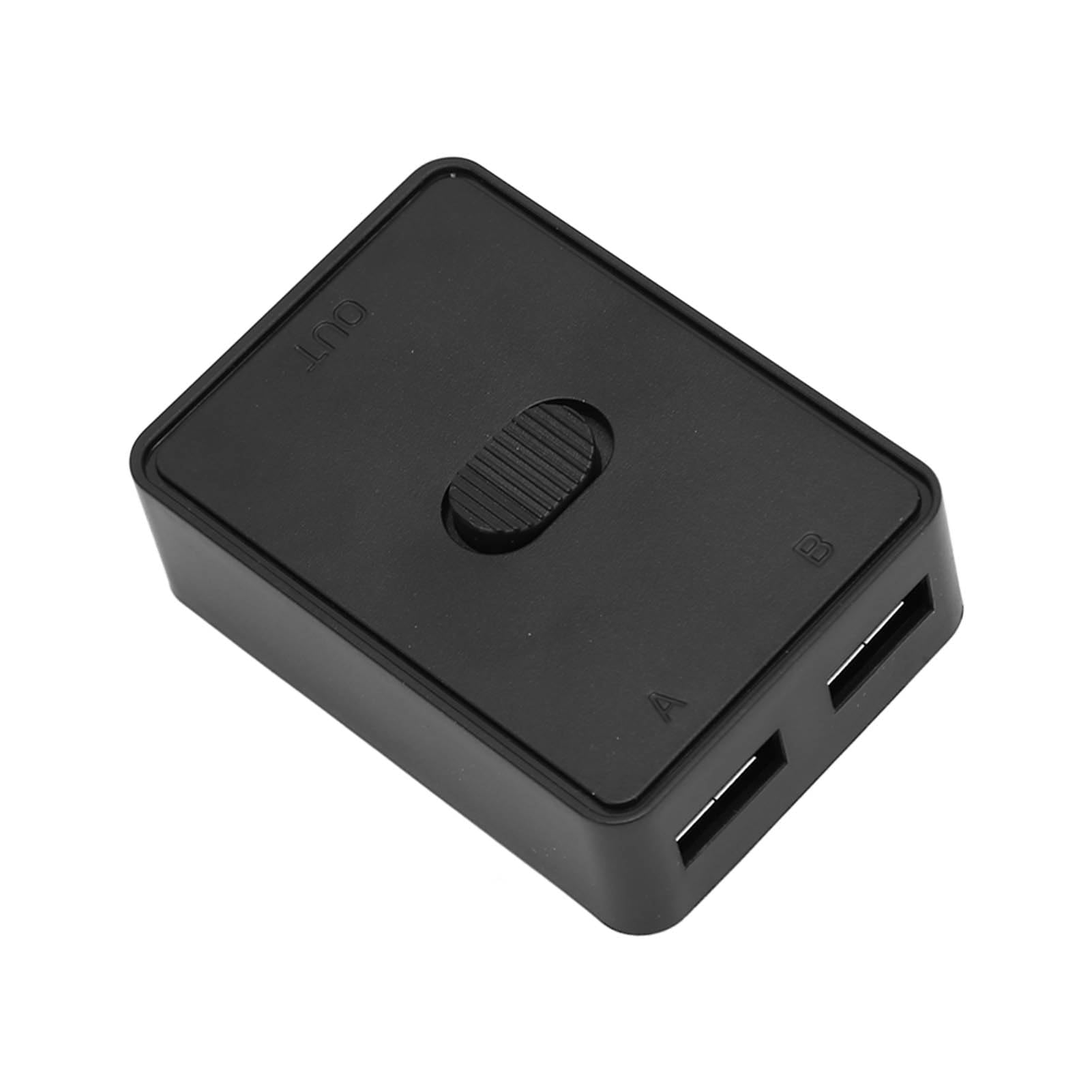 USB 2.0 Switch Selector 2-in-1 for PC Keyboard Mouse - Home Office Use