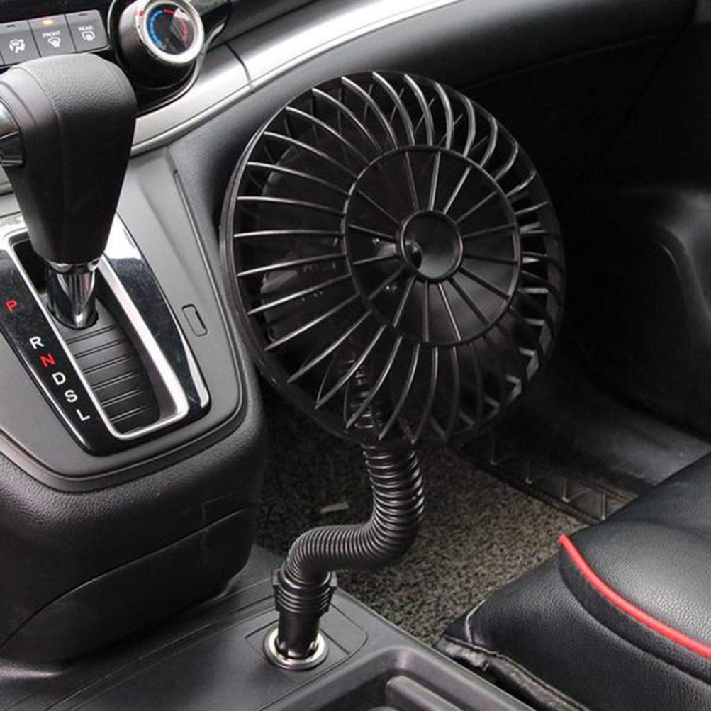 12V Portable Car Cooling Fan - Electric Engine Cooling Fan for Summer Travel & Road Trips - Compact & Powerful Auto Cooling Solution for Cars, Trucks & SUVs