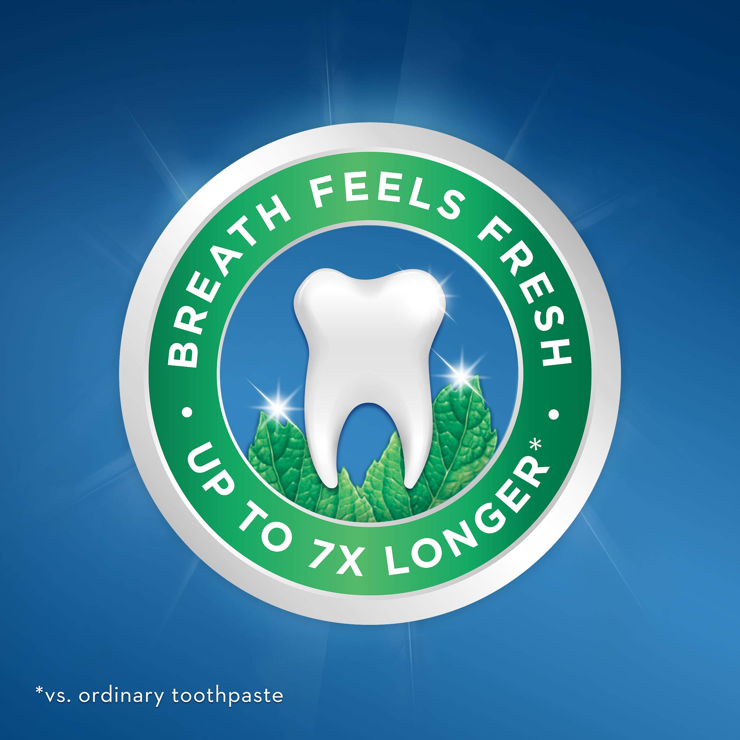 Crest +X 40mm Outlast Complete Whitening Toothpaste, Mint Flavor, 5.4 Oz (Pack of 2) - Long-Lasting Freshness for Brighter Teeth - Perfect for Daily Oral Care & Travel