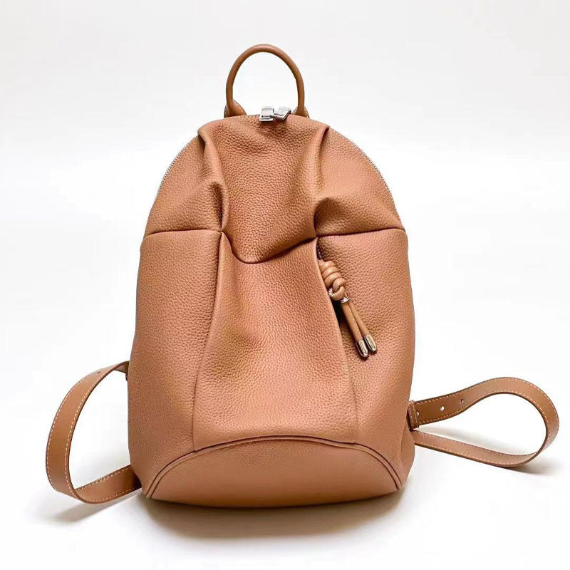 Stylish & Durable Soft Leather Backpack for Women & Men - Perfect for Travel, Work & School | Water-Resistant & Lightweight Design
