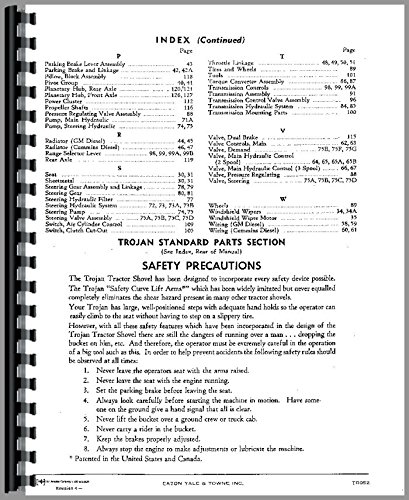 Trojan 3000 Wheel Loader Parts Manual - Complete Repair Guide & Maintenance Book for Construction Equipment | Heavy Machinery DIY Fixing & Service Scenarios