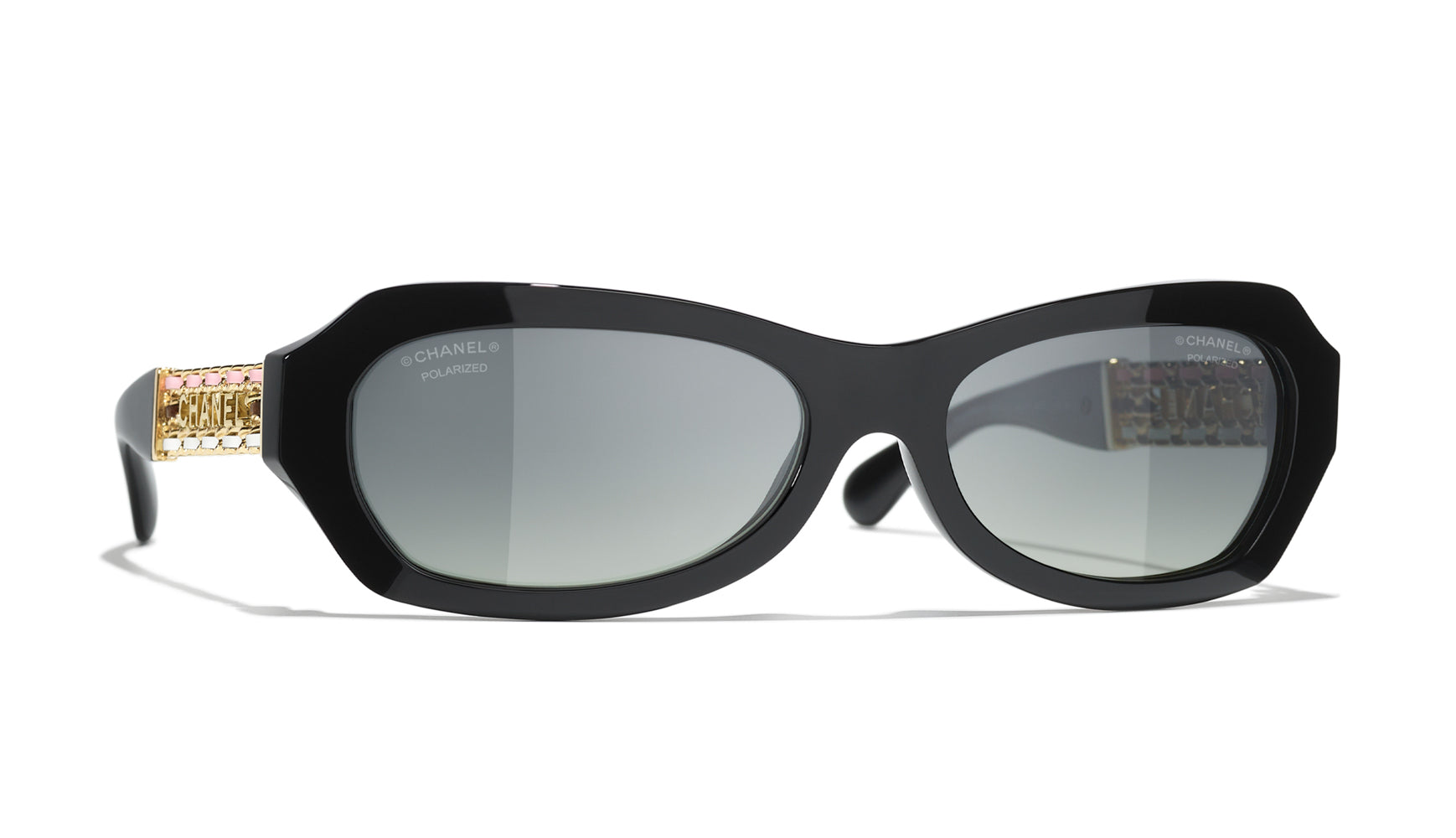 Chanel 5537Q Women's Luxury Sunglasses - UV Protection, Classic Design for Fashion & Outdoor Activities