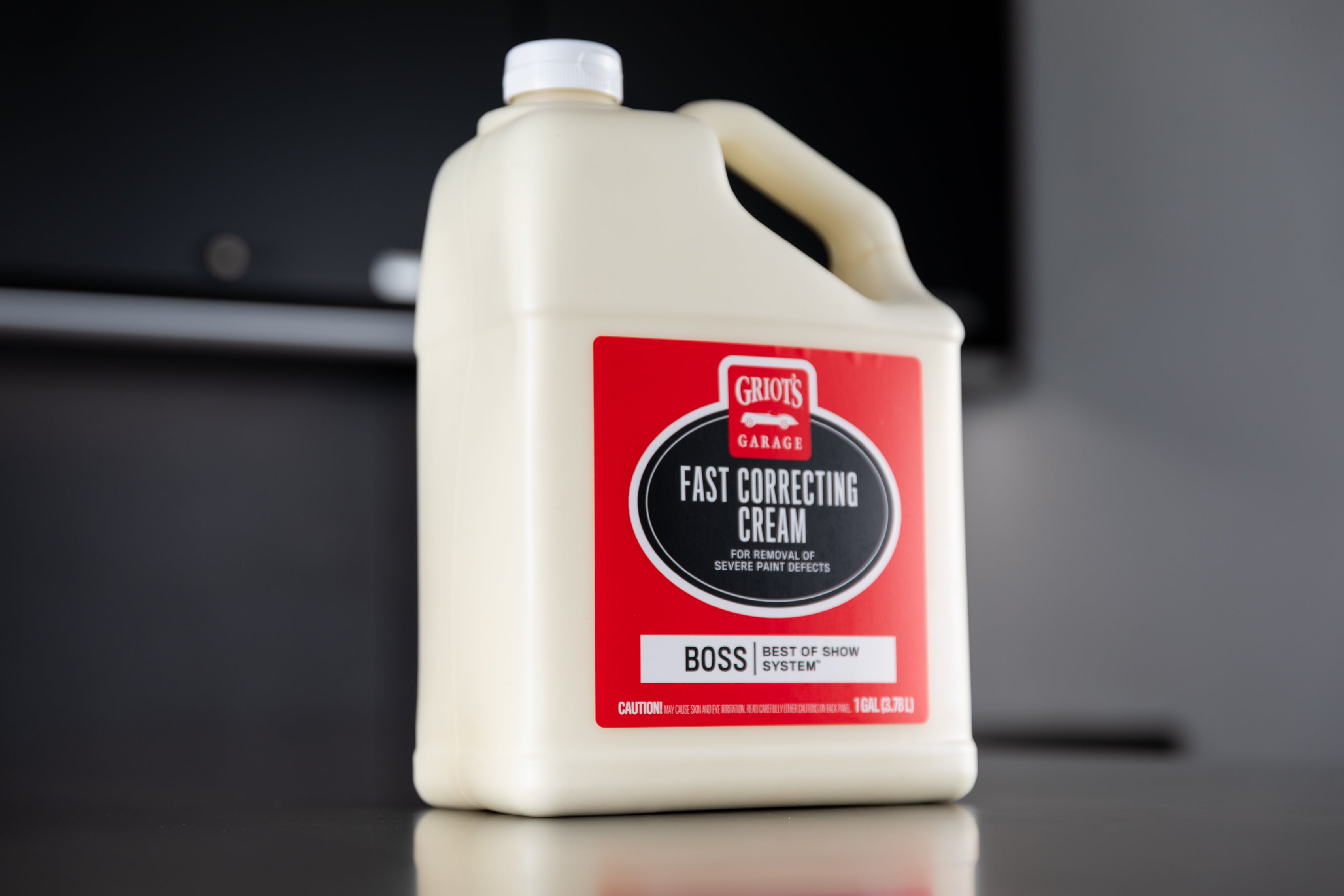 Griot's Garage Boss Fast Correcting Cream - Premium Car Scratch Remover & Paint Repair Kit - Perfect for Detailing, Scratch Removal & Paint Restoration at Home or Professional Use