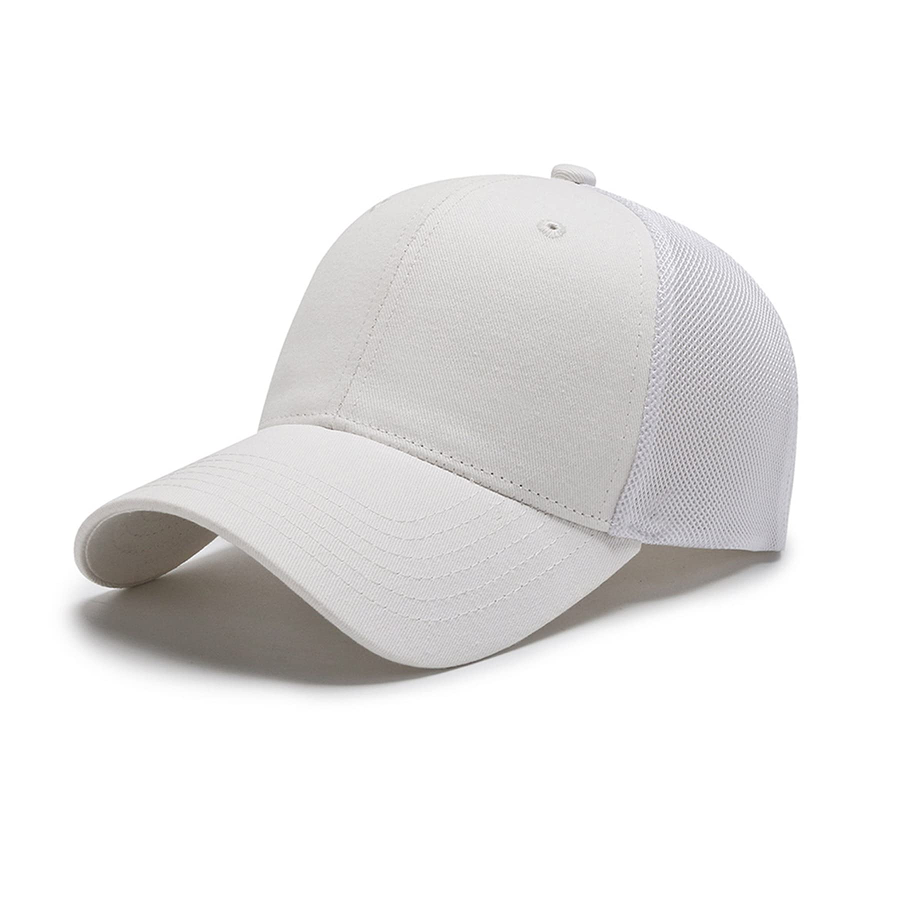 NPQQUAN Stiff Structured Front Panels Baseball Cap - Adjustable Golf & Trucker Hat for Men & Women - Perfect for Outdoor Sports, Casual Wear and Sun Protection