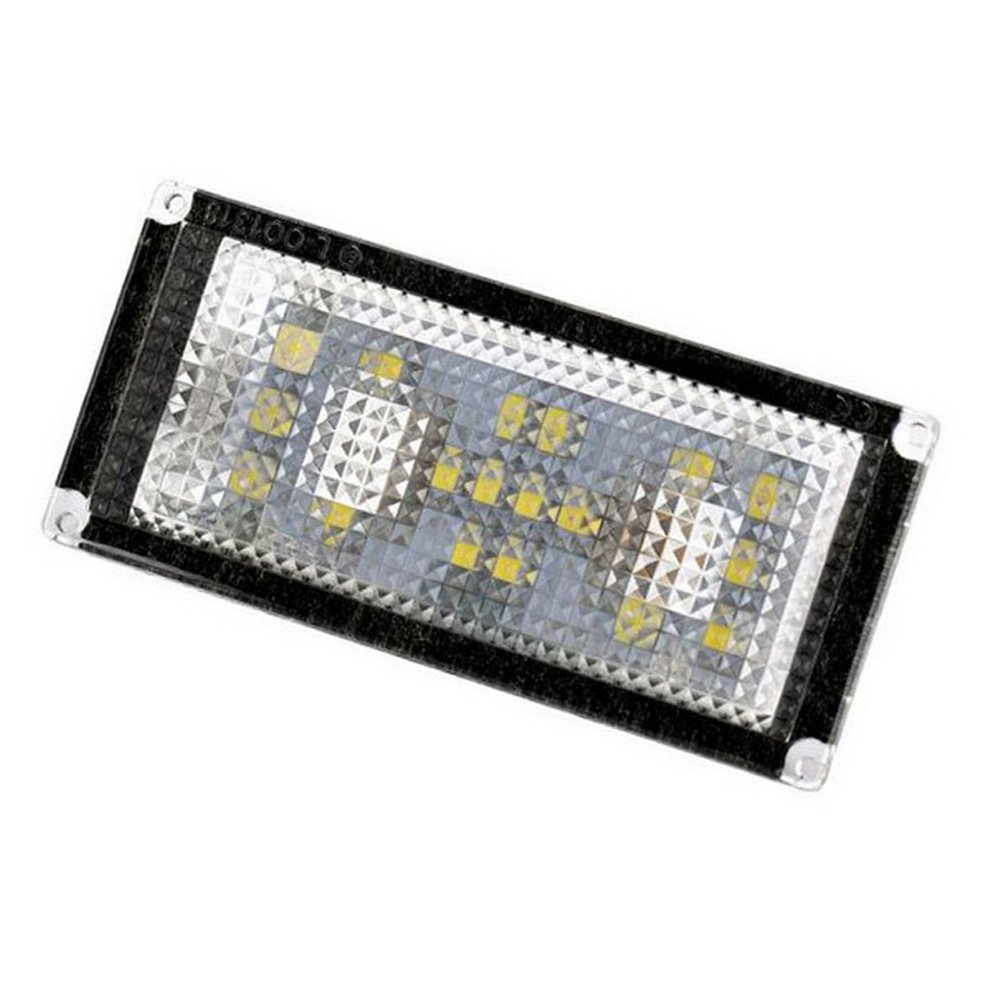 2X Error Free LED License Plate Lights for BMW E66 E65 7-Series 735i 750Li 760Li 2006-2008 – Bright Car Styling Upgrade for Night Driving & Enhanced Visibility