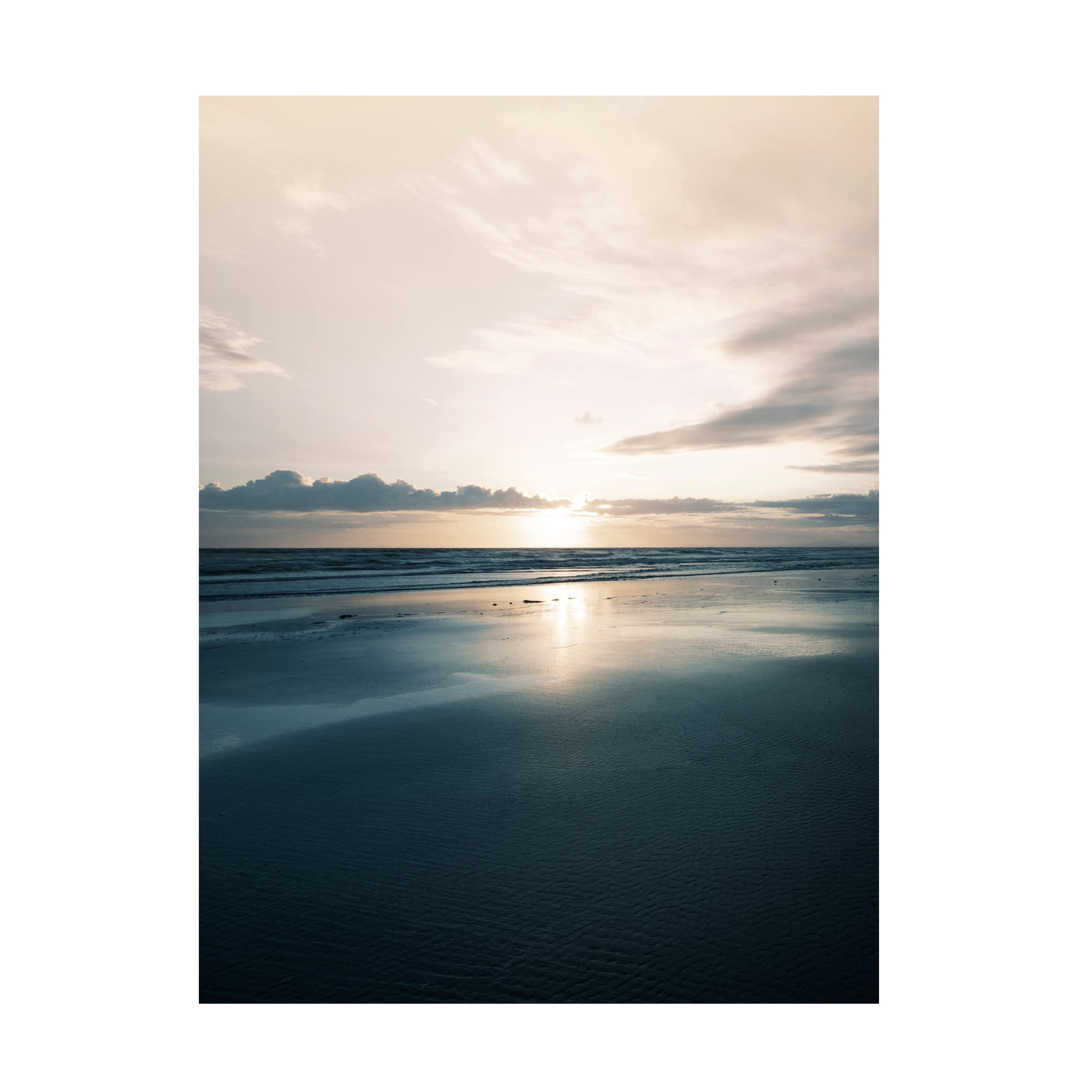 Trademark Fine Art 'Ocean 22' Canvas Wall Art by Ian Winstanley - Stunning Beach Wave Painting for Living Room, Bedroom & Office Decor