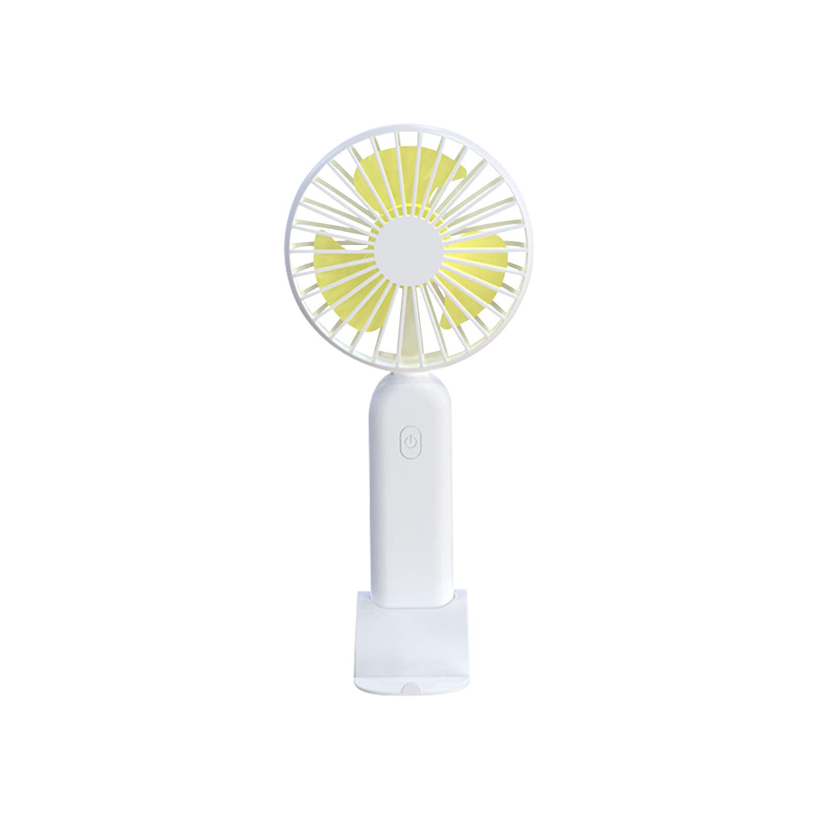 Comigeewa Foldable Mini USB Rechargeable Portable Table Fan - Compact Cooling Fan for Office, Bedroom, Travel & Outdoor Use