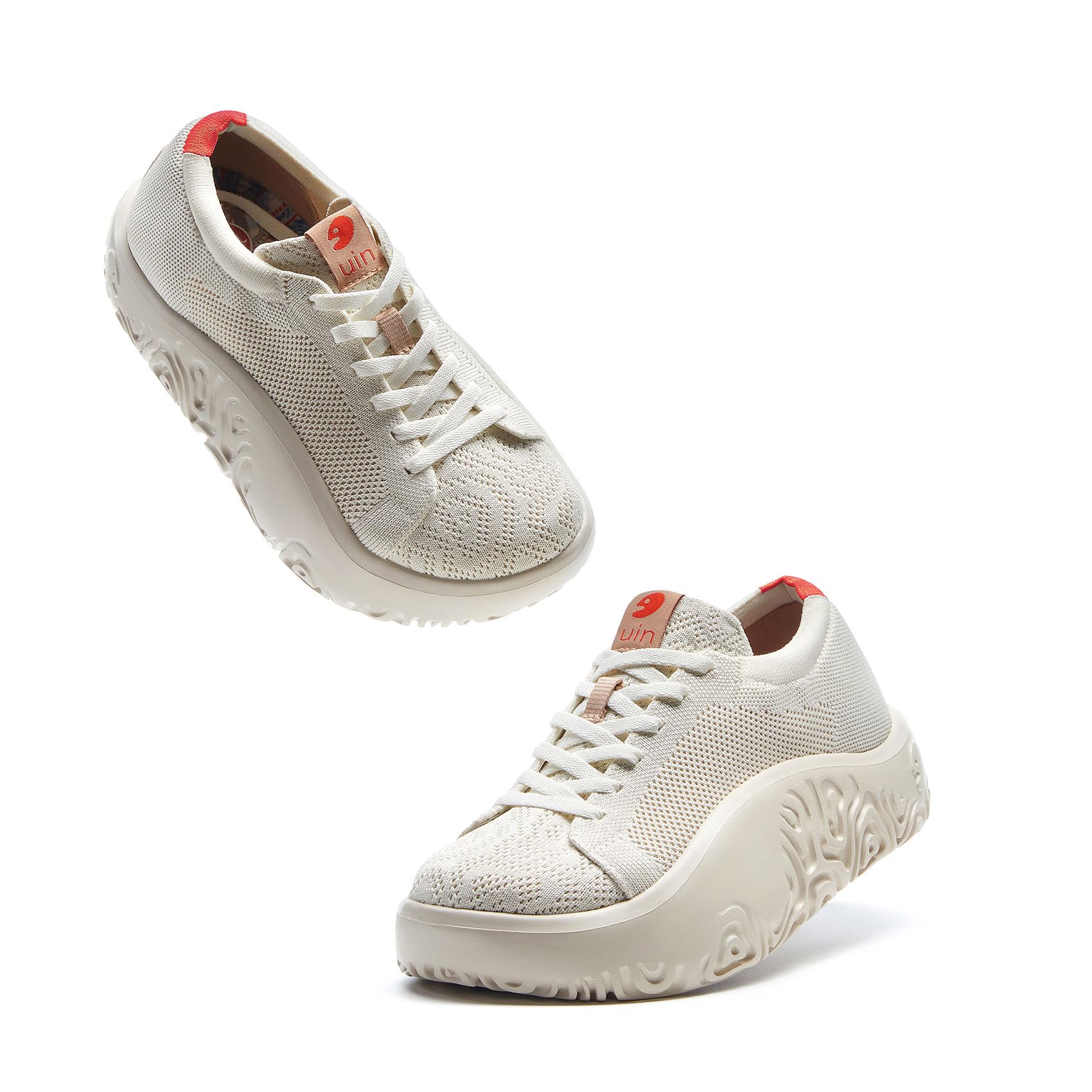UIN Women's Chunky Platform Sneakers - Comfortable Walking Shoes for Travel & Casual Wear - Vigo Series Fashion Sneakers for Women - Perfect for Daily Outfits, Street Style & Travel Adventures