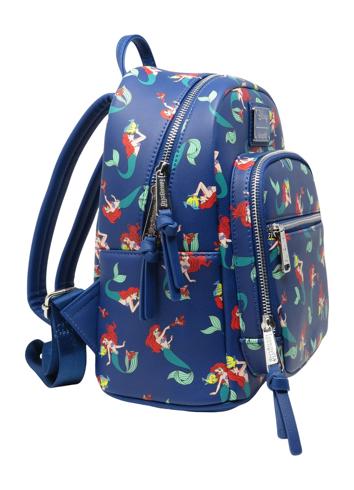 Loungefly Disney The Little Mermaid Ariel Crossbody Bag - Cute Double Strap Shoulder Purse for Women, Girls | Perfect for Cosplay, Disney Trips & Everyday Use