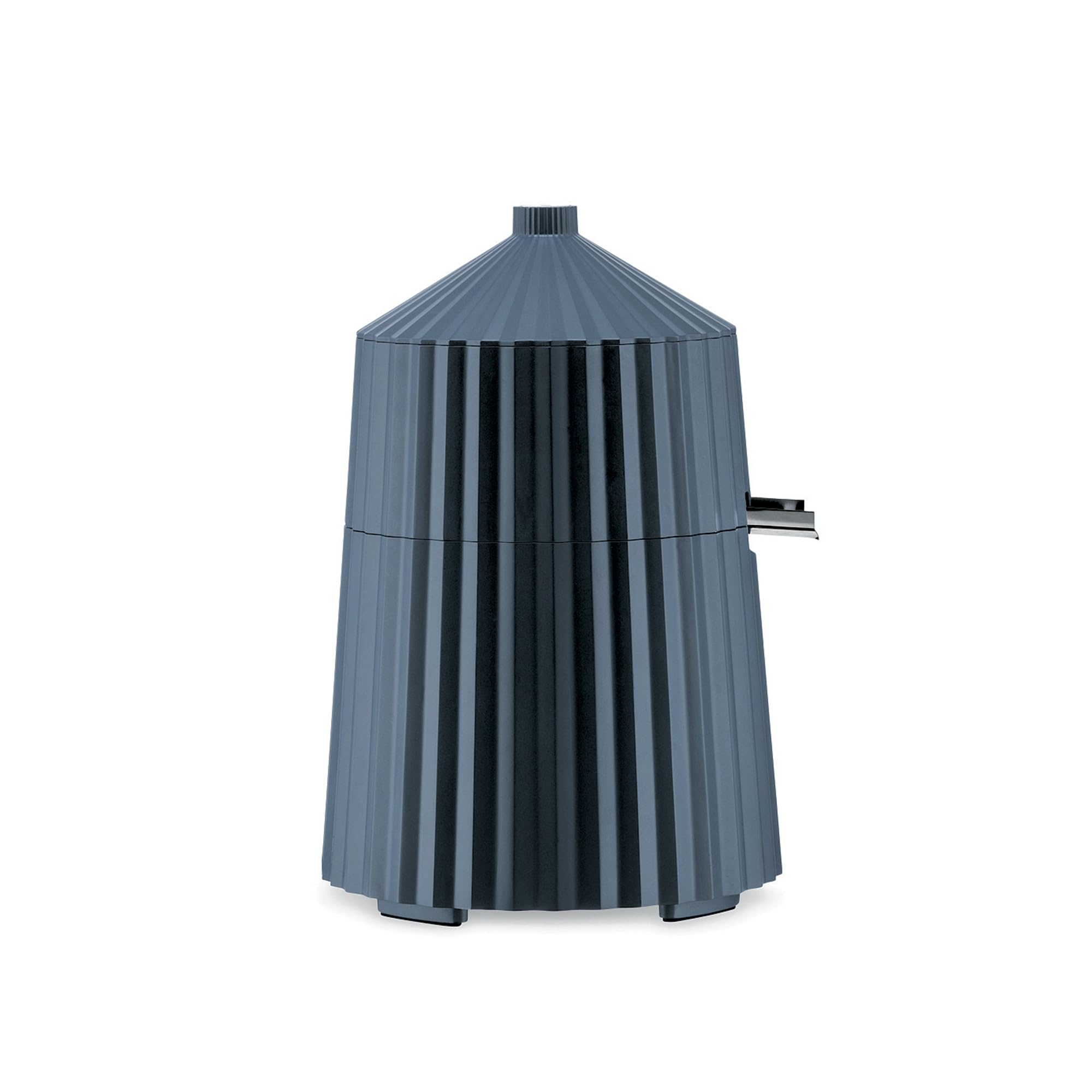 Alessi Plissé MDL07G/USA Electric Citrus Juicer - 85W Grey Thermoplastic Resin Squeezer with US Plug | Perfect for Kitchen, Bar & Breakfast Use