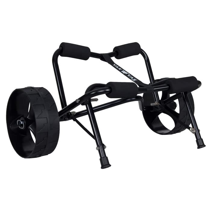 NRS Yak Yak XL Heavy-Duty Boat Cart for Kayaks & Canoes - Portable Watercraft Transport for Lakes, Rivers & Beach Launches