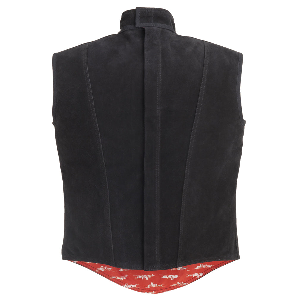 Allstar Women's Sleeveless Leather Jacket - Stylish Biker Vest for Motorcycle Riding & Night Out Fashion