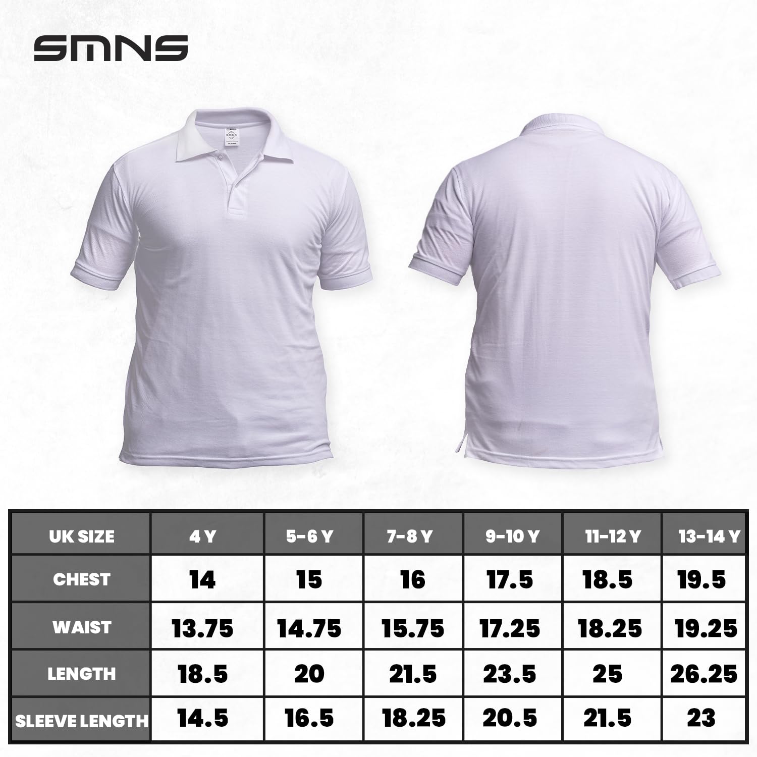 2 Pack Kids Plain White Polo Shirts - Short Sleeve School Uniform T-Shirts for Boys & Girls - Comfortable Sports Wear & Casual Outfits for School, Playdates, and Everyday Activities