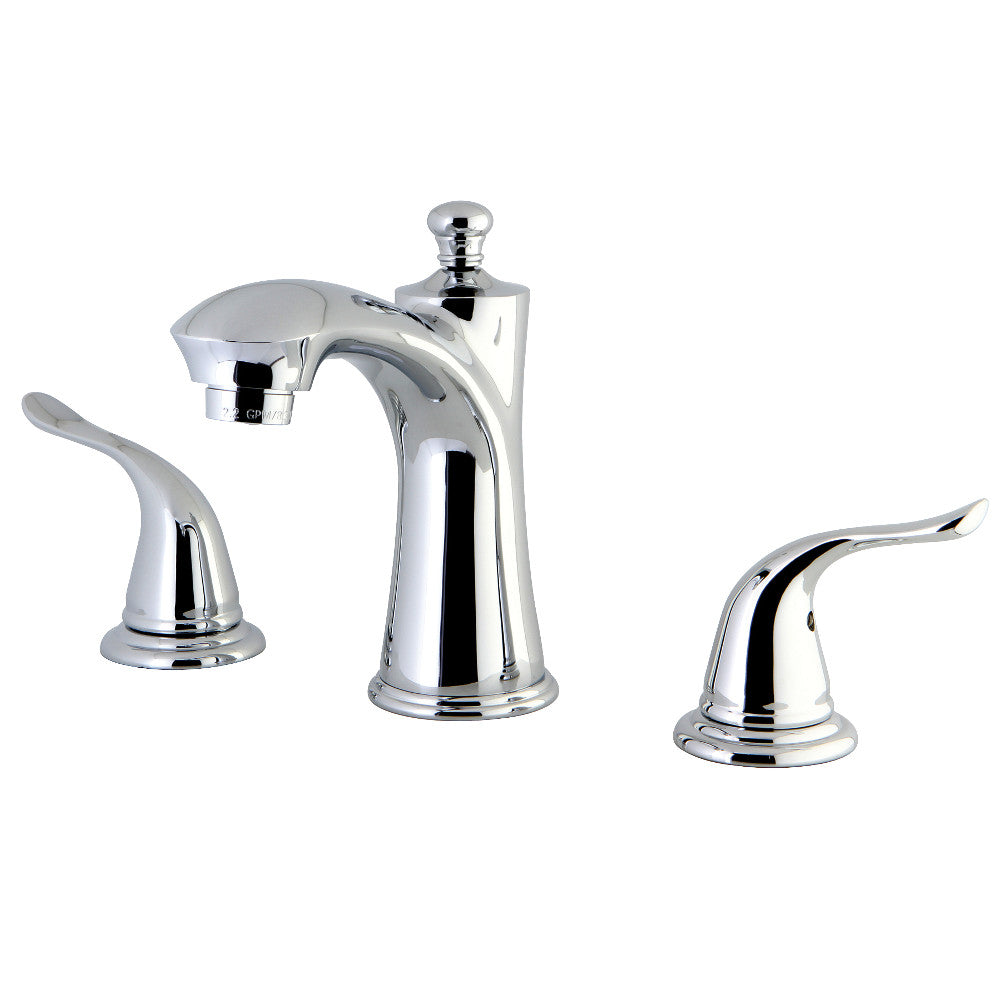 Kingston Brass KB7968YL 8-Inch Widespread Bathroom Faucet - Modern Matte Gold Finish for Vanity Sinks & Powder Rooms