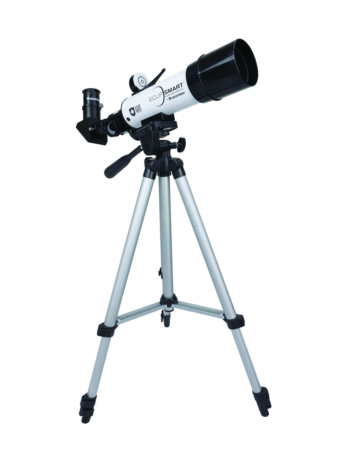 EclipSmart Travel Solar Scope 50 Refractor Telescope - Portable Solar Observation for Kids & Adults - Perfect for Travel, Camping & Astronomy Enthusiasts