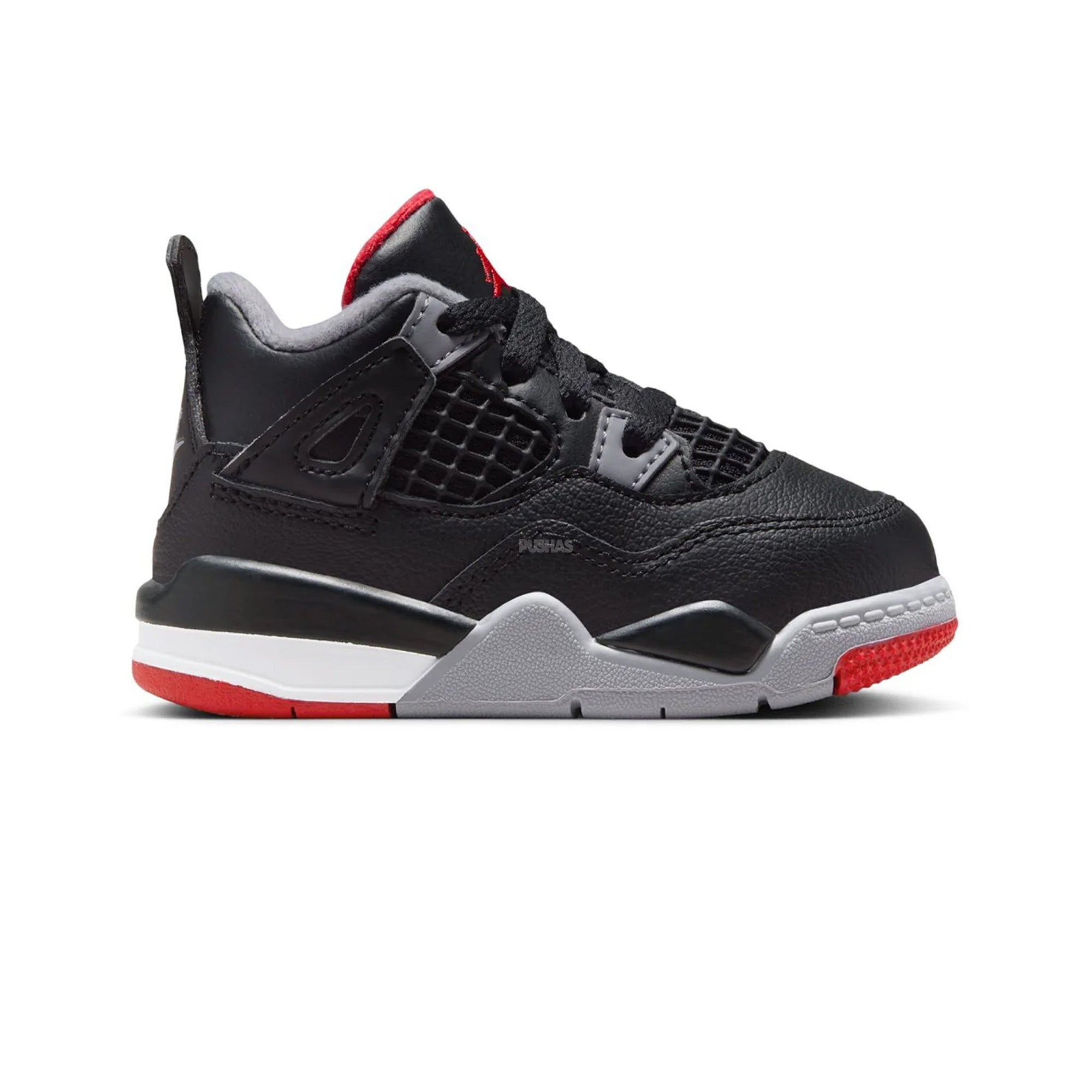 Air Jordan 4 Retro 'Bred Reimagined' TD Sneakers (2024) - Men's Basketball Shoes for Streetwear & Casual Style