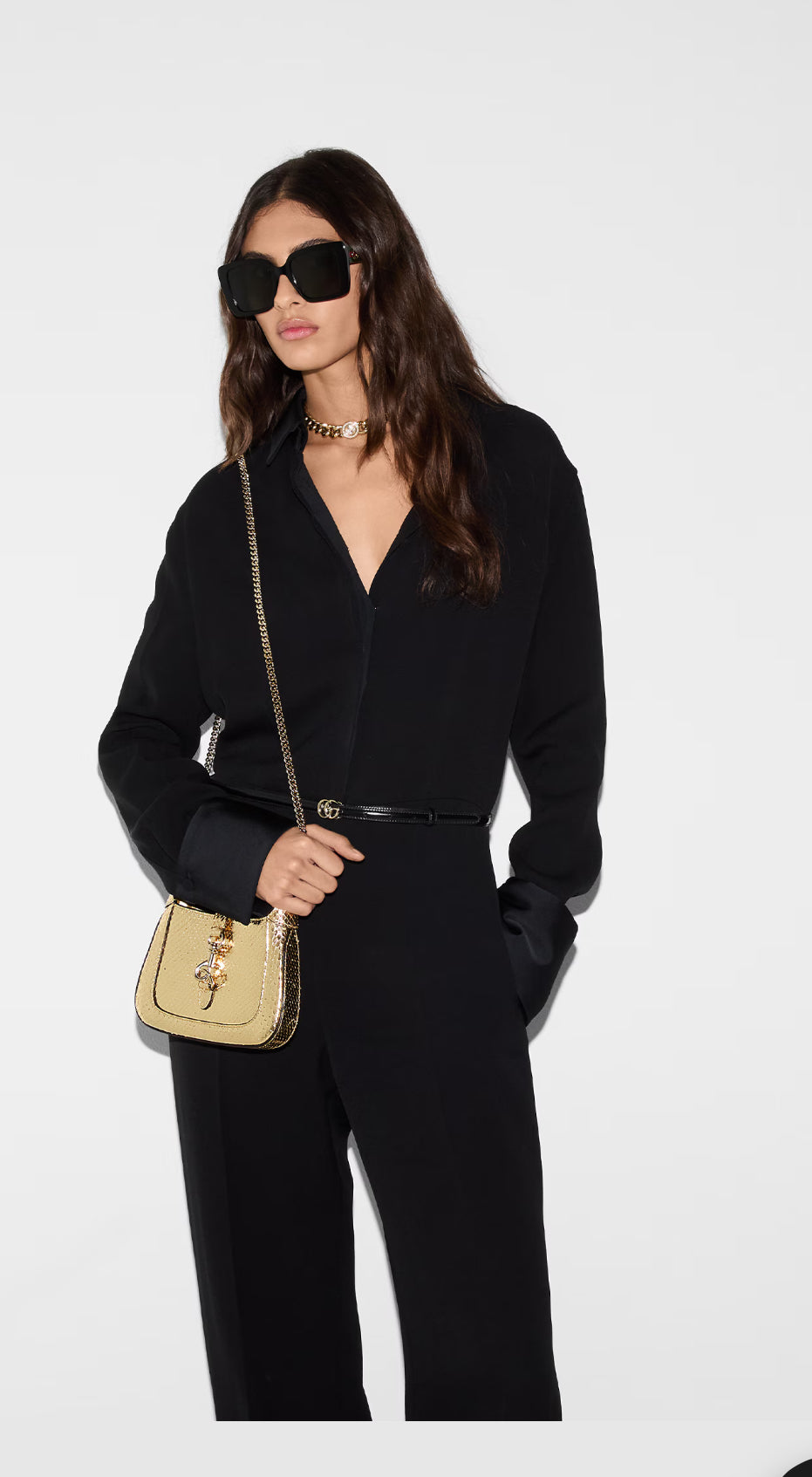 Gucci Mini Pink Python Notte Bag - Luxury Crossbody Purse for Women, Fashionable Evening Clutch for Parties & Date Nights