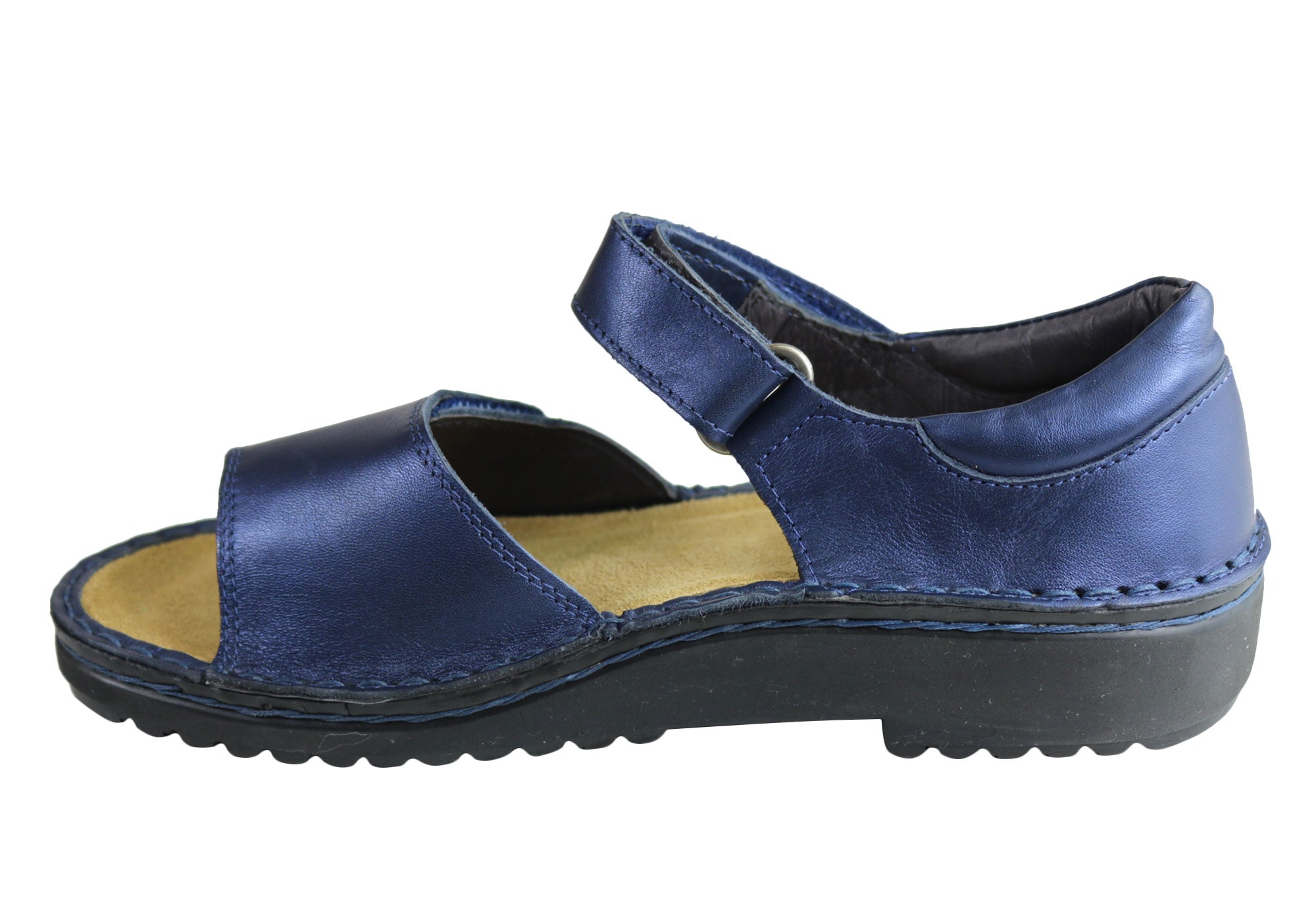 Naot Norel Women's Comfort Cushioned Orthotic Friendly Leather Sandals - Supportive Walking Shoes for Travel, Work & Everyday Wear