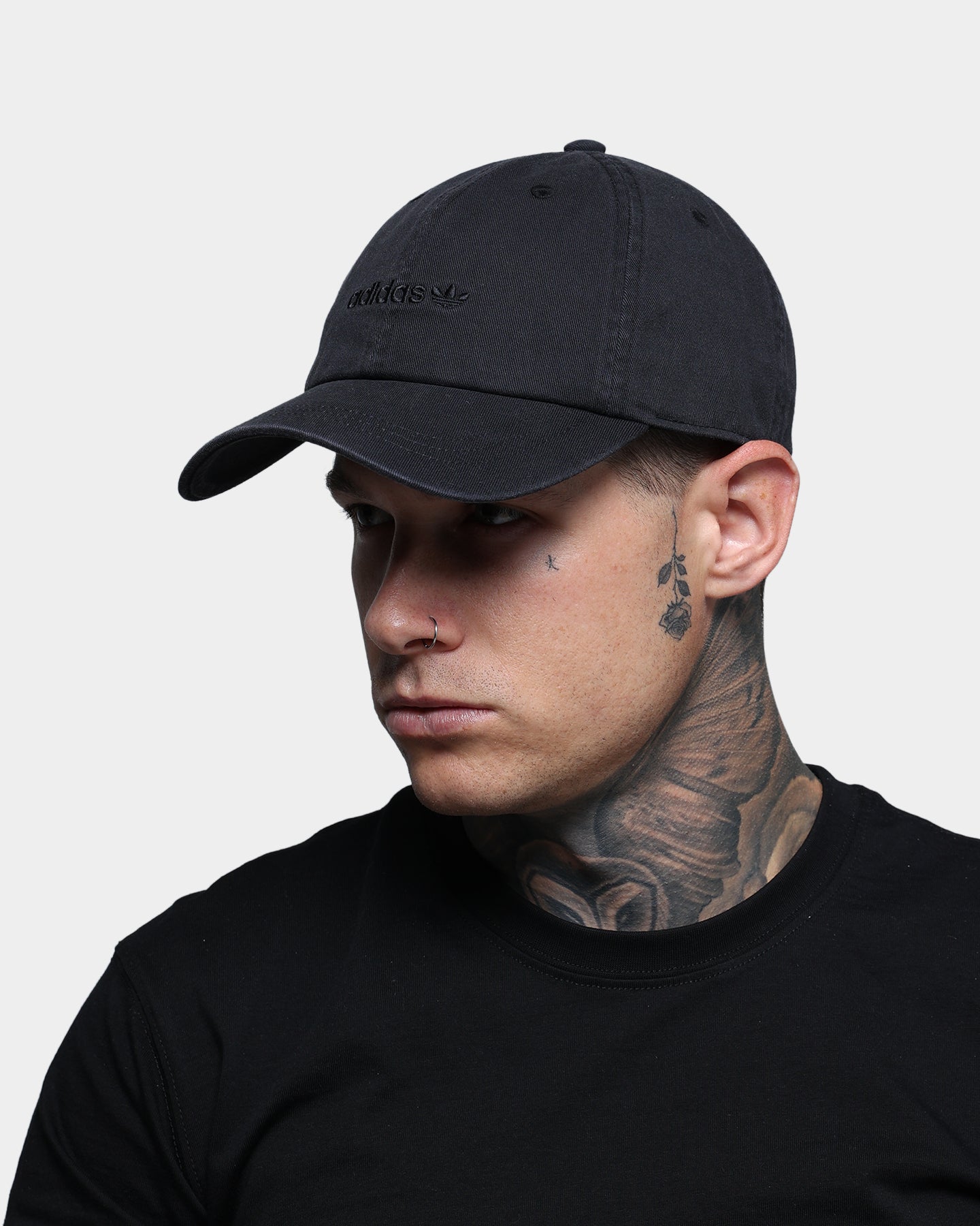 Adidas Baseball Cap for Men & Women - Black Adjustable Snapback Hat for Sports & Outdoor Activities
