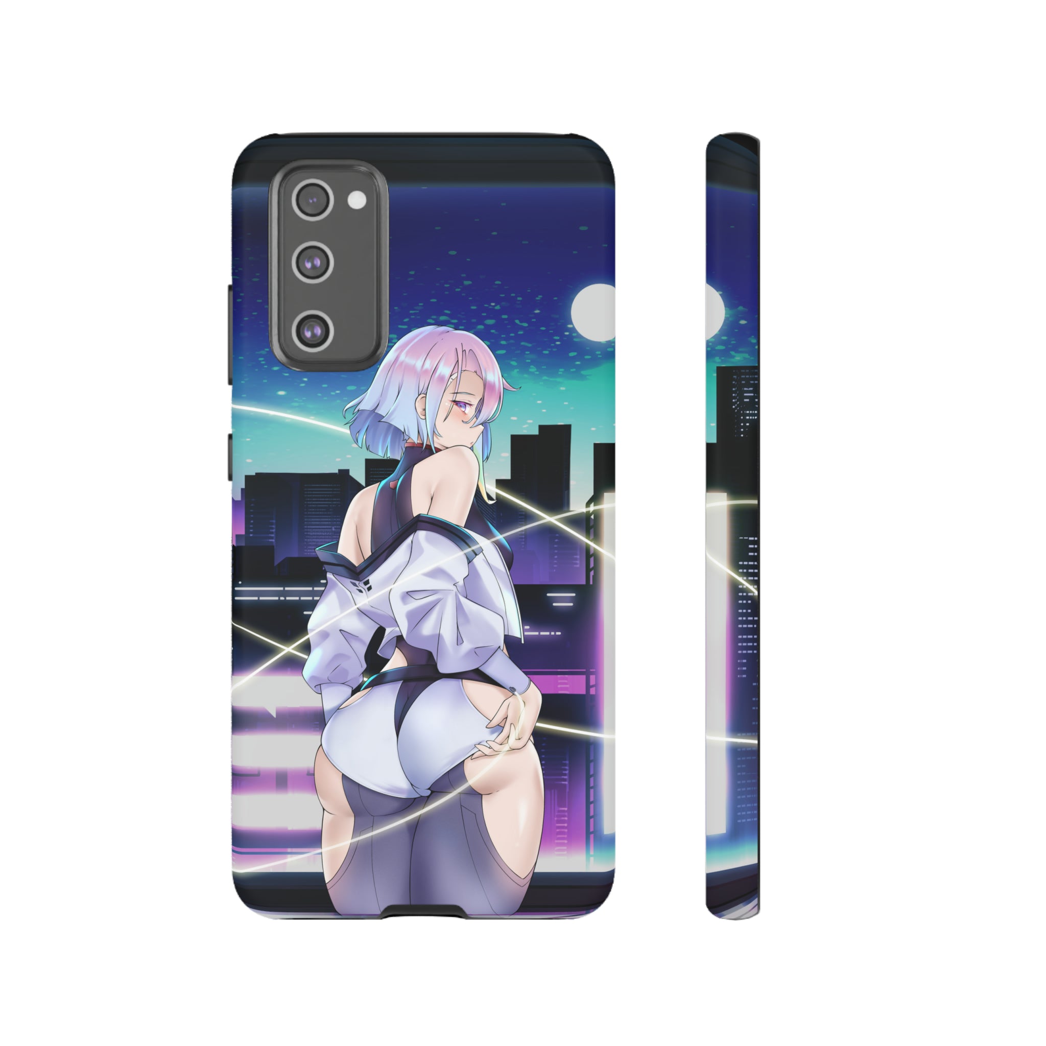 LUCY KUSHINADA Anime Phone Case for iPhone 15 14 13 12 Pro Max - Cute Japanese Cartoon Character Shockproof Protective Cover - Perfect for Anime Fans, Cosplay, and Daily Use