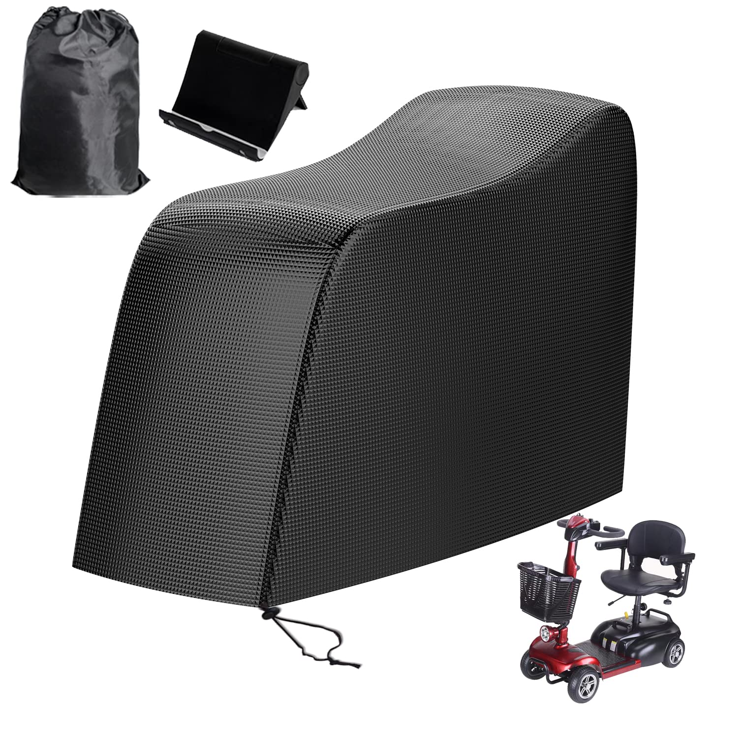 **Waterproof Mobility Scooter Cover - Heavy Duty Storage Protector for Electric Scooters | Outdoor & Indoor Use, Travel & Home Protection**