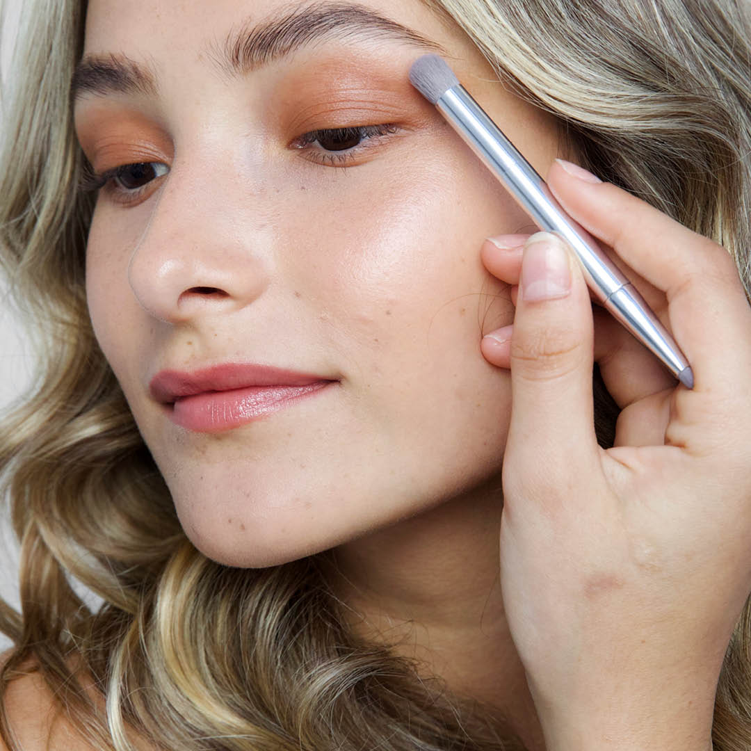 Eco-Friendly Vegan Essential Brush Set - Mini Makeup Tools for Travel & On-The-Go Beauty | Cruelty-Free & Sustainable