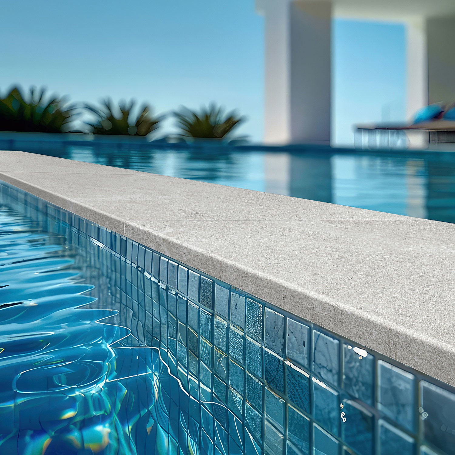 Premium 600x600x20mm White Outdoor Porcelain Paver Tiles - Marble Look Finish for Patio, Garden & Poolside Decoration - Weatherproof & Slip-Resistant