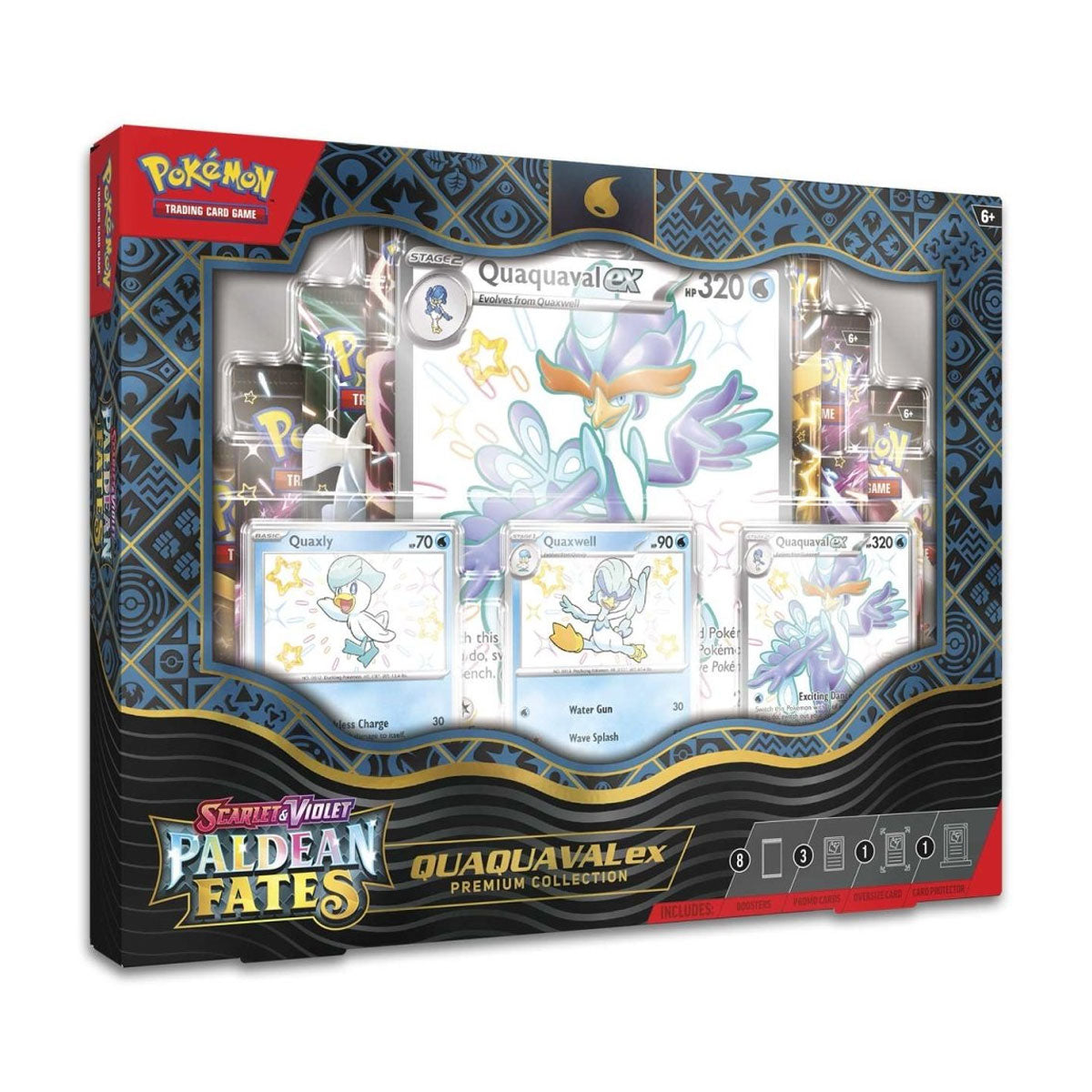 Pokémon Scarlet and Violet Paldean Fates Premium Collection - Exclusive Trading Cards & Collectibles for Battles, Gifts & Display